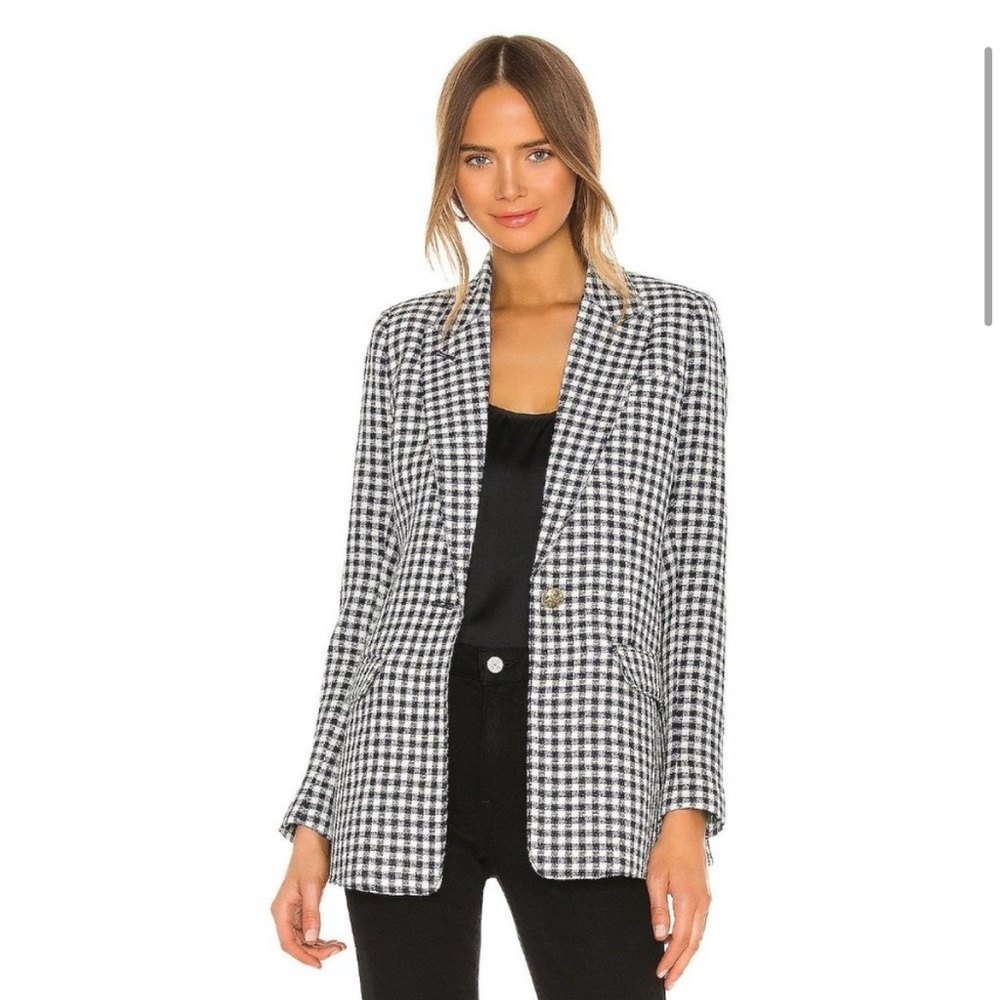 Smythe tailored check blazer